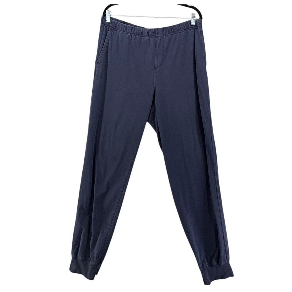 LL Bean Womens Soft Knit Joggers Cotton Lounge Relax Athleisure Natural‎ Hiking